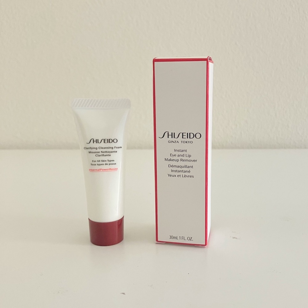 Shiseido Cleansing set - travel size